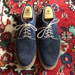 Cole Haan Suede Wingtip Oxfords
